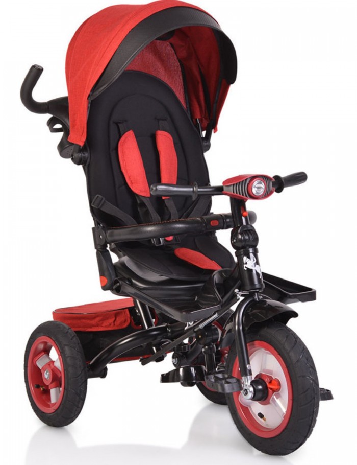 Τρίκυκλο Ποδήλατο με Μουσική & Air Wheels ΒΥΟΧ Jockey dark red 3800146242909