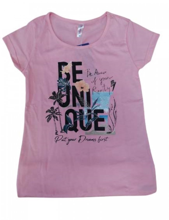 Κορίτσι μπλούζα 6-14 ετών Joyce ροζ 13708r