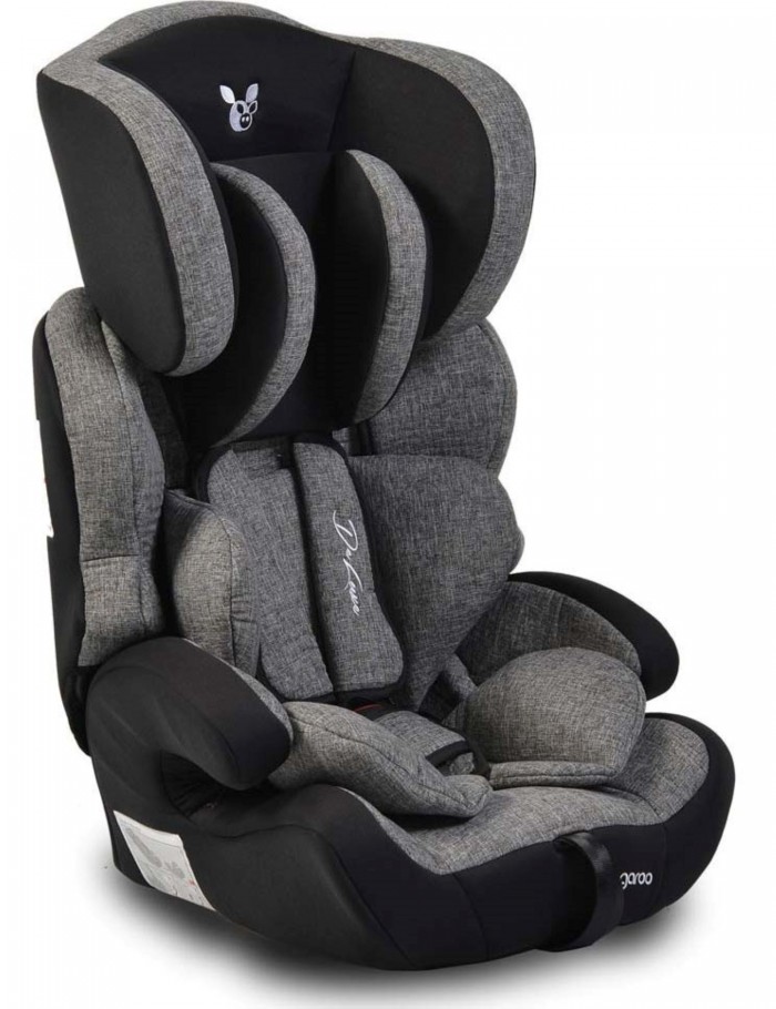 Cangaroo Κάθισμα Αυτοκινήτου 1-2-3 (9-36 kg) Deluxe Dark Grey 3801005150175