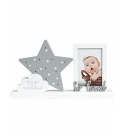 Cangaroo Wooden Photo Frame with Night Lamp 3800146268480