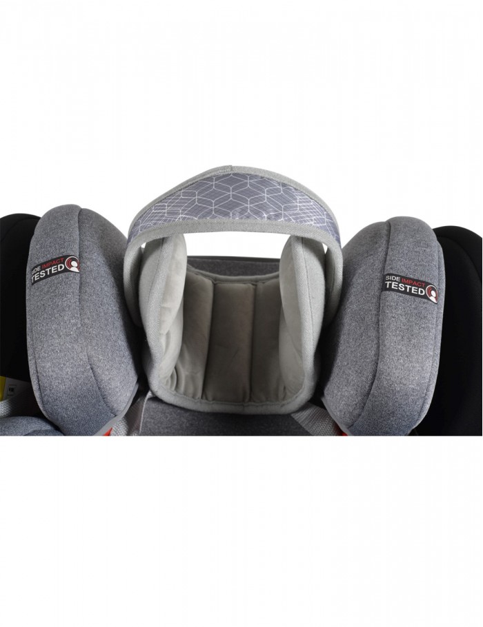 Shelter Grey Head Pad Cangaroo Εργονομικό Προστατευτικό Κάλυμμα Κεφαλιού 3800146268060