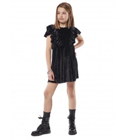 Κορίτσι φόρεμα 6-16 ΕΒΙΤΑ μαύρο 239065