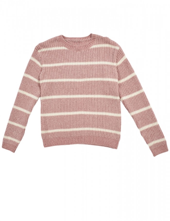 Κορίτσι μπλούζα 6-16 ετών ΕΒΙΤΑ ροζ ριγέ 239009
