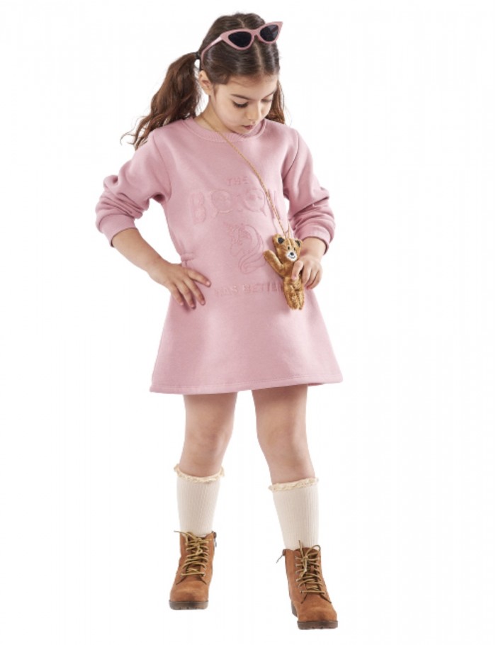 Κορίτσι φόρεμα 1-6 ΕΒΙΤΑ ροζ 239218r