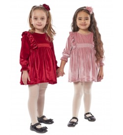 Κορίτσι φόρεμα 1-6 ΕΒΙΤΑ κόκκινο 239270k