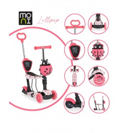 Moni Scooter Lollipop Red 3800146227906