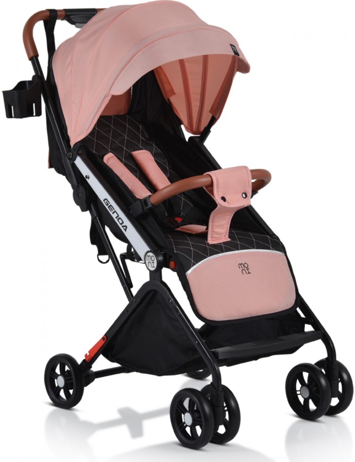 Pink Καρότσι Βόλτας Genoa Moni 3800146235772