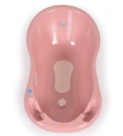 Cangaroo Αντιολισθητική Βρεφική Μπανιέρα Bathtub 100 cm 2138 Bear Pink 3800146267889