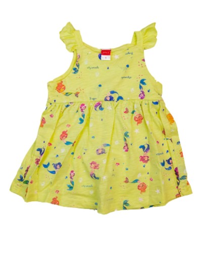 Κορίτσι φόρεμα 1-5 Joyce κίτρινο 13802k