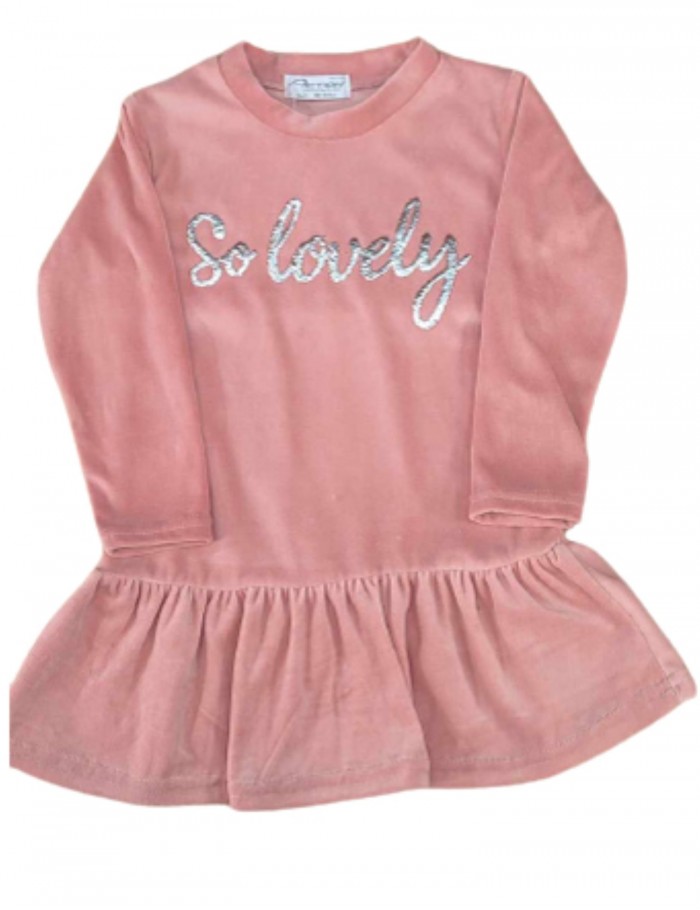 Κορίτσι φόρεμα 1-6 Cotton Planet ροζ 503117