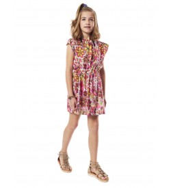 Κορίτσι φόρεμα 6-16 ΕΒΙΤΑ πολύχρωμο 238137