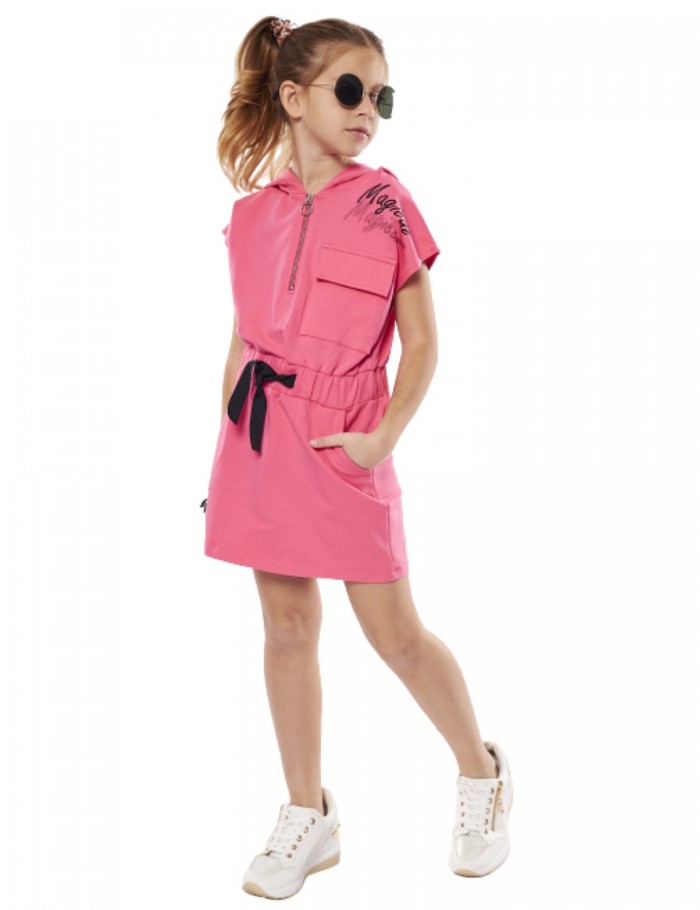 Κορίτσι φόρεμα 6-16 ΕΒΙΤΑ ροζ 238024r