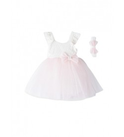Κορίτσι φόρεμα 6-24 μηνών ΕΒΙΤΑ ροζ 232519