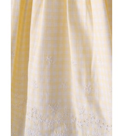 Κορίτσι φόρεμα 0-24 μηνών ΕΒΙΤΑ κίτρινο 242502