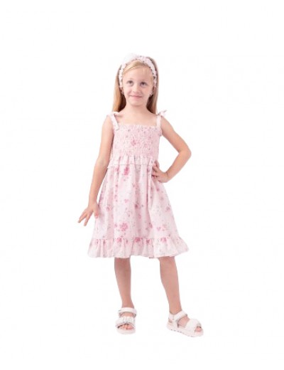 Κορίτσι φόρεμα 1-6 ΕΒΙΤΑ ροζ 242249