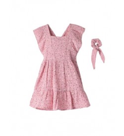 Κορίτσι φόρεμα 1-6 ΕΒΙΤΑ ροζ 242277