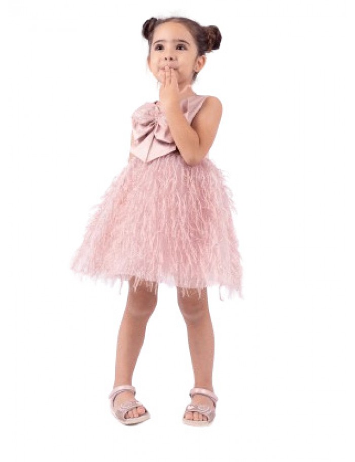 Κορίτσι φόρεμα 1-6 ΕΒΙΤΑ ροζ 242243