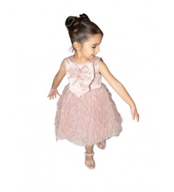 Κορίτσι φόρεμα 1-6 ΕΒΙΤΑ ροζ 242243