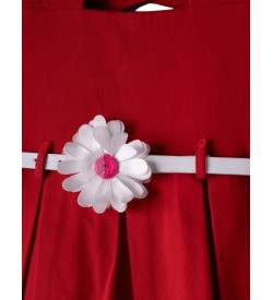 Κορίτσι φόρεμα 1-6 ΕΒΙΤΑ κόκκινο 242206k