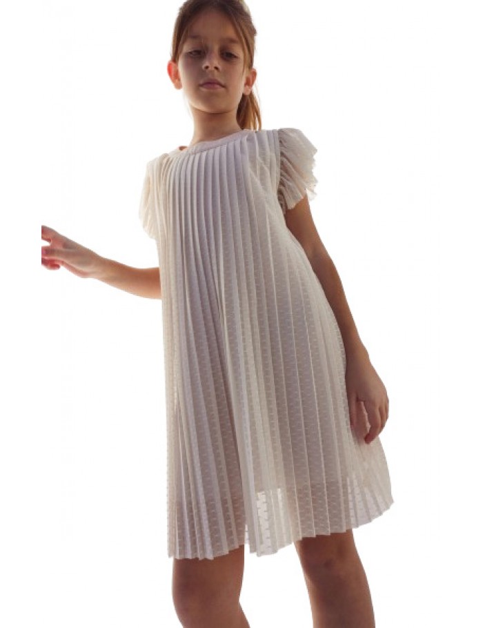 Κορίτσι φόρεμα 6-16 ΕΒΙΤΑ μπεζ 242033