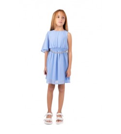Κορίτσι φόρεμα 6-16 ΕΒΙΤΑ γαλάζιο 242034