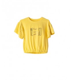 Κορίτσι μπλούζα 6-16 ετών ΕΒΙΤΑ κίτρινο 242002k