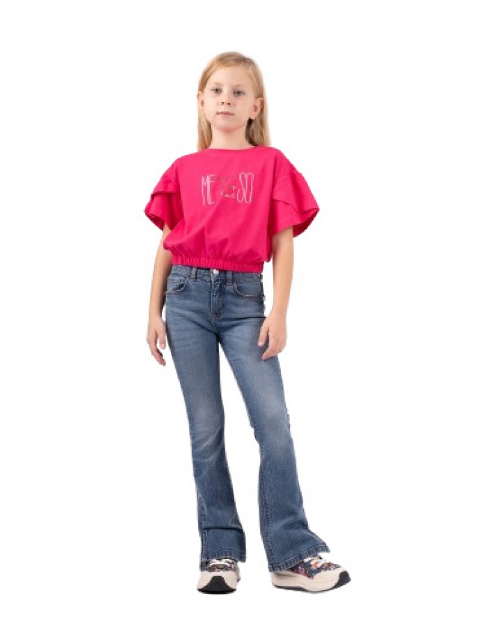 Κορίτσι μπλούζα 6-16 ετών ΕΒΙΤΑ φούξια 242002