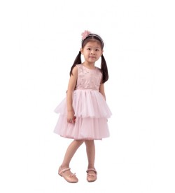 Κορίτσι φόρεμα 1-6 ΕΒΙΤΑ ροζ 242247