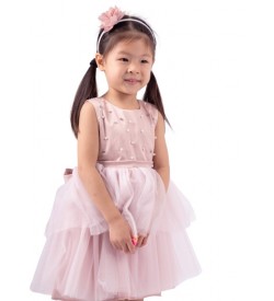 Κορίτσι φόρεμα 1-6 ΕΒΙΤΑ ροζ 242247