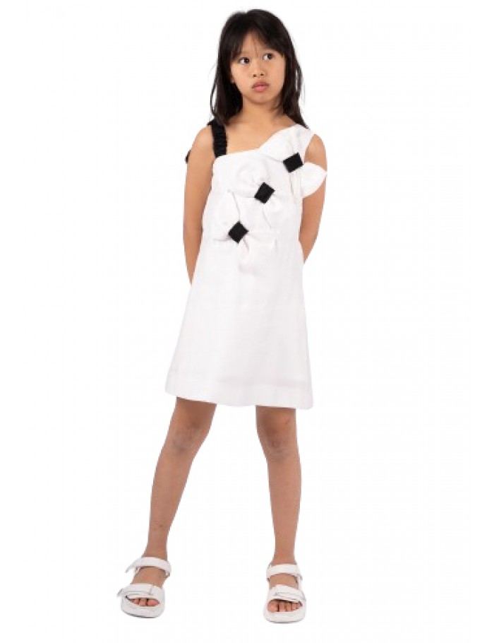 Κορίτσι φόρεμα 6-16 ΕΒΙΤΑ λευκό 242058