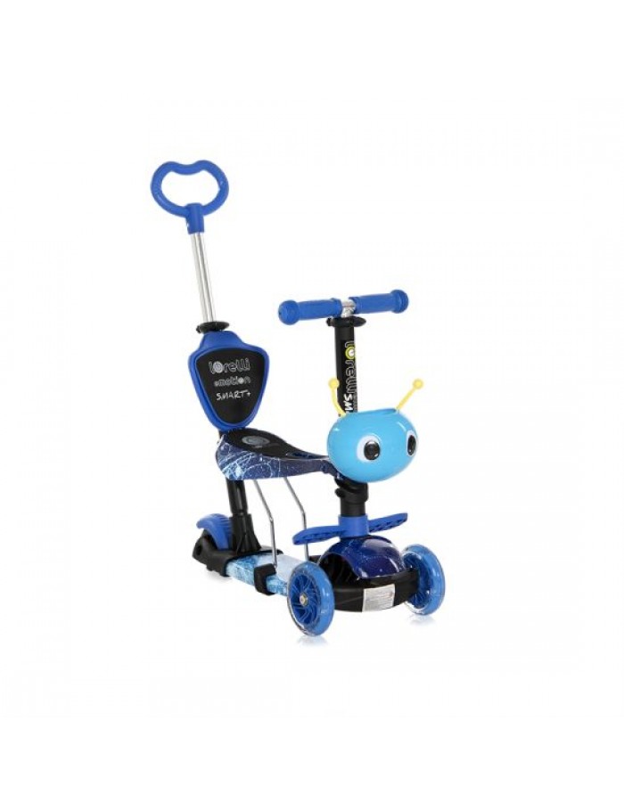 Lorelli αναδιπλούμενο πατίνι Scooter με κάθισμα Smart Plus Blue Cosmos 10390030022