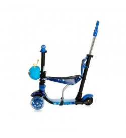 Lorelli αναδιπλούμενο πατίνι Scooter με κάθισμα Smart Plus Blue Cosmos 10390030022