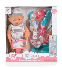 Tutu love - 12“ Doll with stetoscope with sound Hippo 6818 3800146223595