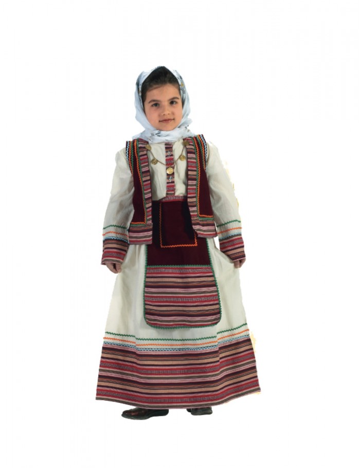Κορίτσι   4-14  παραδοσιακή φορεσιά Βλαχοπούλα  Lux  30032
