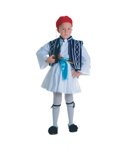 Αγόρι  4-14  παραδοσιακή φορεσιά τσολιά  Lux   30011