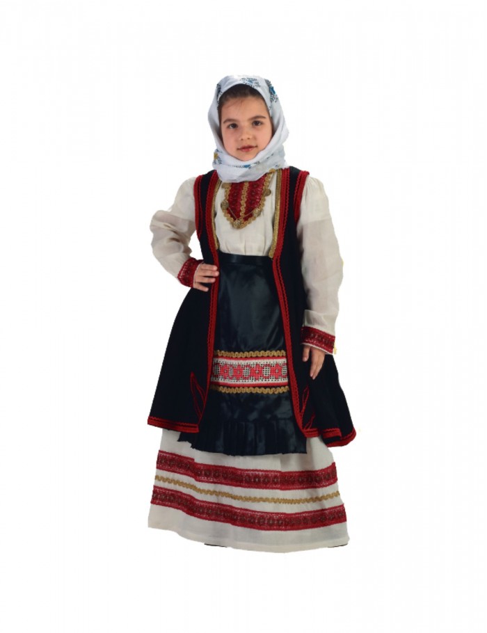 Κορίτσι   4-14  παραδοσιακή φορεσιά Ηπειρώτισσα Lux  36042