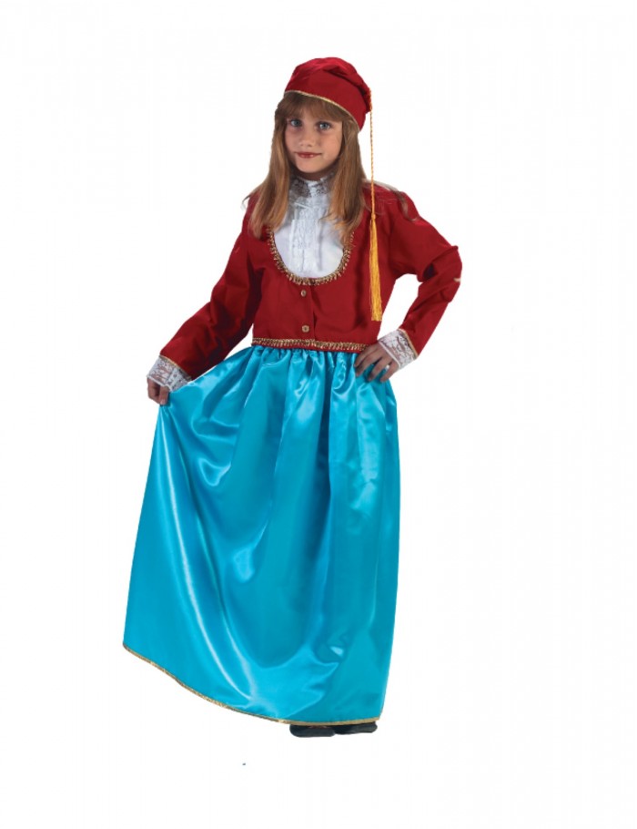 Κορίτσι   4-14  παραδοσιακή φορεσιά Αμαλίας απλή  30024