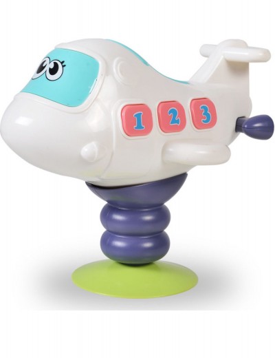  Αεροπλάνο με φώτα Cangaroo MONI Toys Baby plane with lights K999-139B