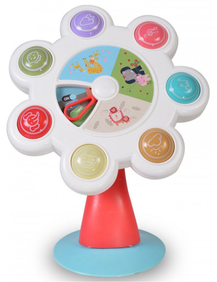  Μουσικός Τροχός Cabgaroo MONI Toys Baby Ferris wheel K999-148