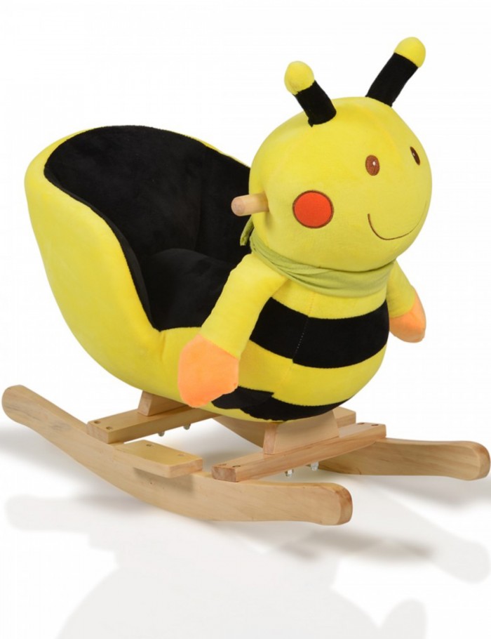 Cangaroo Bee Λούτρινη Κουνιστή Μελισσούλα Με Ήχους WJ-635-5 3800146242244