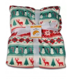 Cangaroo Κουβέρτα Fleece Αγκαλιάς 75x105 cm festive 3800146266189