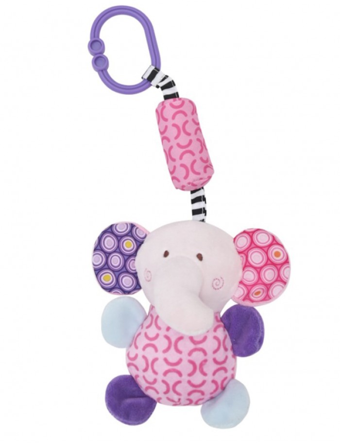 Lorelli Bertoni Campanula Toys Elephant Pink 10191350005